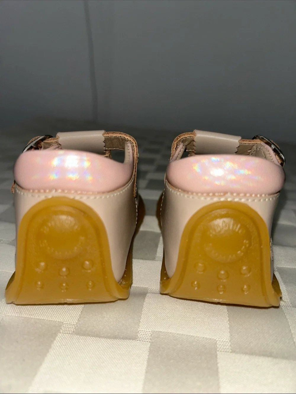 Bubble Gummers T-strap sandals